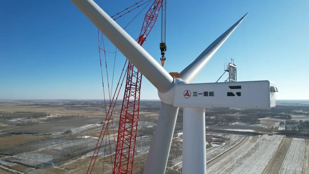 全球最大！三一開啟中國陸上風電7.XMW時代！